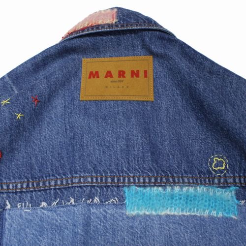 MARNI マルニ 24SS DENIM JAKET デニムジャケット 38 インディゴ - ブランド古着買取・販売unstitchオンラインショップ