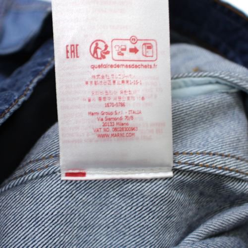 MARNI マルニ 24SS DENIM JAKET デニムジャケット 38 インディゴ - ブランド古着買取・販売unstitchオンラインショップ