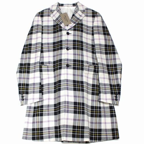 COMME des GARCONS HOMME PLUS コムデギャルソンオムプリュス 23AW チェック チェスターコート S -  ブランド古着買取・販売unstitchオンラインショップ