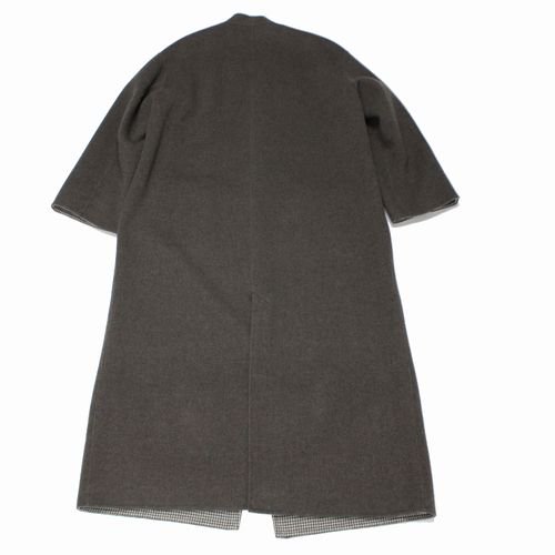 Steven Alan スティーブン アラン 21AW Reversible Coat ストール付き リバーシブル ノーカラー コート M -  ブランド古着買取・販売unstitchオンラインショップ