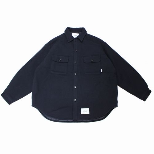 WTAPS ダブルタップス 21AW WCPO 01 JACKET / WONY. MELTON ジャケット 02（M) ネイビー -  ブランド古着買取・販売unstitchオンラインショップ