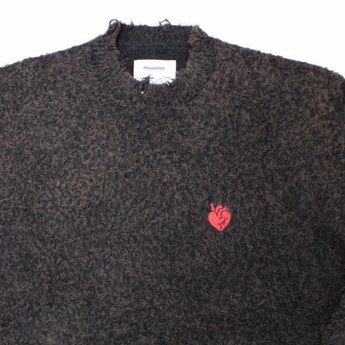 doublet ダブレット 24AW ZOMBIE SILHOUETTE KNIT PULLOVER