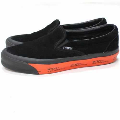 WTAPS × VANS OG CLASSIC SLIP-ON クラシックスリッポン US9(27cm) ブラック -  ブランド古着買取・販売unstitchオンラインショップ