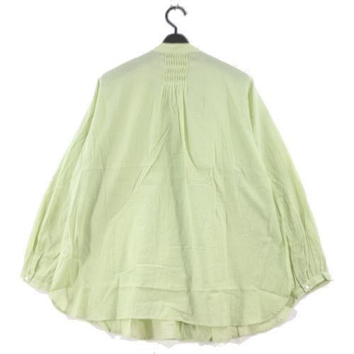 【美品】LOISIR ロワズィール　グランジローンピンタックブラウス　BIGI LOISIR ロワズィール 23SS グランジローンピンタックブラウス