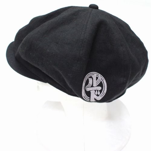 RUDE GALLERY ルードギャラリー 24SS 東京ルード CASQUETTE リネン キャスケット 3 ブラック -  ブランド古着買取・販売unstitchオンラインショップ