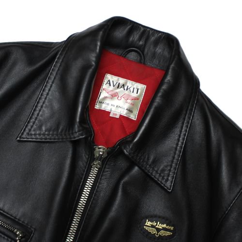 Lewis Leathers ルイス レザー Dominator Jacket No.551 ドミネーター ジャケット 38 ブラック -  ブランド古着買取・販売unstitchオンラインショップ