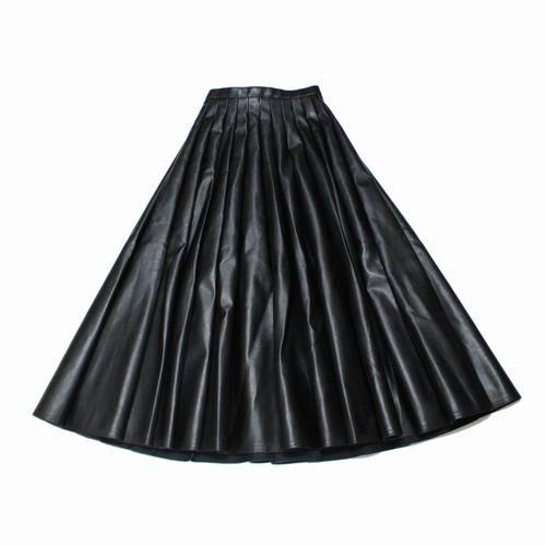 JUNYA WATANABE ジュンヤ ワタナベ 23AW フェイクレザー プリーツ 