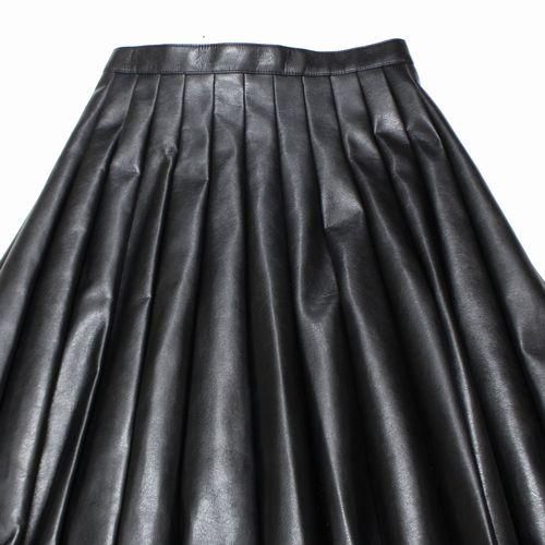JUNYA WATANABE ジュンヤ ワタナベ 23AW フェイクレザー プリーツ 