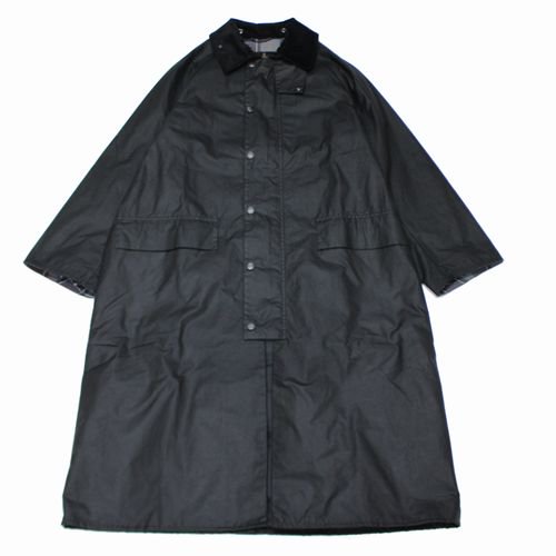 Barbour バブアー 23AW BURGHLEY バーレー ワックス コットン ロング コート オーバーサイズ フィット 38 -  ブランド古着買取・販売unstitchオンラインショップ