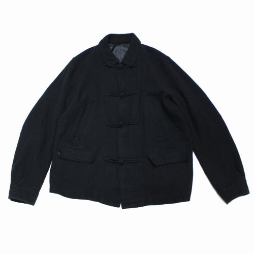 UNDERCOVER アンダーカバー 23AW 縮絨ウールチャイナブルゾン ジャケット ブラック -  ブランド古着買取・販売unstitchオンラインショップ