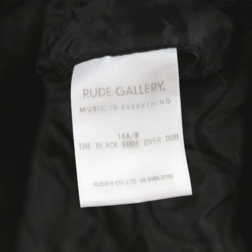 RUDE GALLERY ルードギャラリー 16AW モッズコート 2 ブラック - ブランド古着買取・販売unstitchオンラインショップ