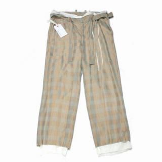 Midorikawa ߥɥꥫ 24SS JAQUARD PAJAMA PANTS 㥬 ѥޥѥ F ١