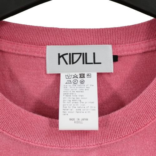 KIDILL キディル 22SS STILL LIFE Artwork by TREVOR BROWN Tシャツ ピンク -  ブランド古着買取・販売unstitchオンラインショップ