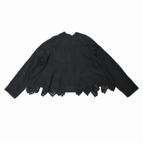Curensology カレンソロジー 24SS コットンカットワークブラウス