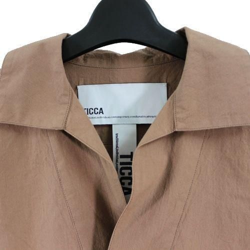 L&#39;Appartement DEUXIEME CLASSE - TICCA　ティッカ　スキッパーシャツ　オーバーサイズ　ストライプ柄　ブラウン 楽天市場】【50%OFF】TICCA ティッカ コットン ハーブ