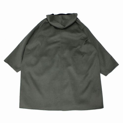 6(ROKU) ロク 19AW REVER HOODED PULLOVER COAT コート 38 カーキ×ブラック -  ブランド古着買取・販売unstitchオンラインショップ