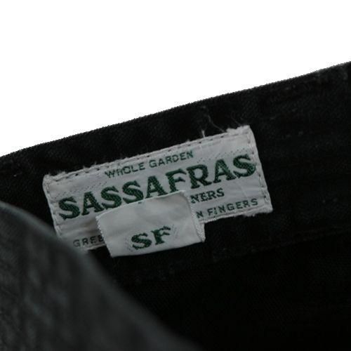 SASSAFRAS ササフラス WHOLE HOLE PANTS ウォールホールパンツ S