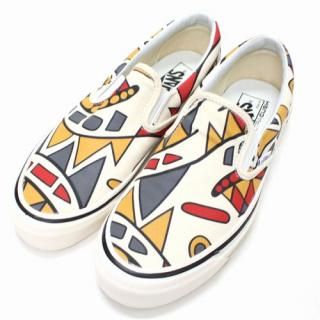 VANS Classic Slip-on 98 DX(Anaheim Factory) / OG white/hey mon! 27cm �ۥ磻�ȥ١���