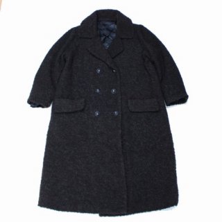 SIIILON シーロン 15AW GrandMother coat コート ブラウン - ブランド古着買取・販売unstitchオンラインショップ