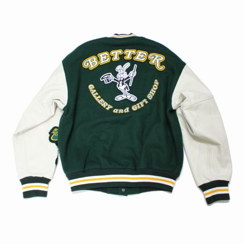 Better Gift Shop × Roots 23AW Gallery and Gift Shop 2023 Leather Varsity  Jacket スタジャン M - ブランド古着買取・販売unstitchオンラインショップ