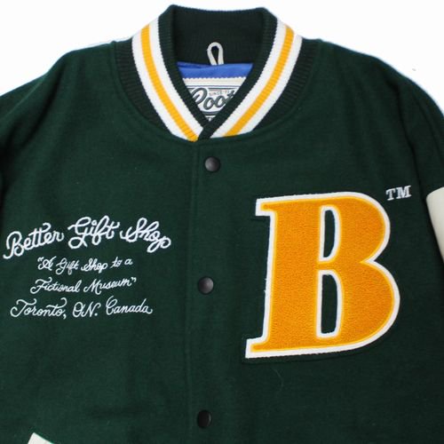 Better Gift Shop × Roots 23AW Gallery and Gift Shop 2023 Leather Varsity  Jacket スタジャン M - ブランド古着買取・販売unstitchオンラインショップ