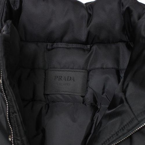 PRADA プラダ 中綿 ナイロン 52 ブラック - ブランド古着買取 PRADA プラダ 中綿 ナイロン 52 ブラック - ブランド古着買取