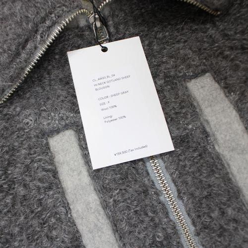 欲しいの Call コール 23AW HI-NECK GOTLAND SHEEP BLOUSON ジップ ジャケット・アウター