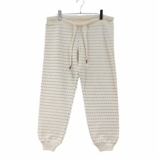 THE GREAT 졼 The Swiss Dot Cropped Sweatpants ɥå åȥѥ ɥ९饹