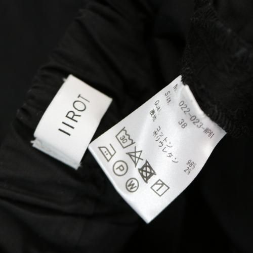 IIROT イロット Cotton roll up trousers チノ トラウザー IIROT イロット Cotton roll up trousers チノ トラウザー