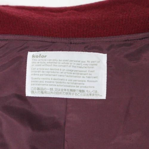 Kolor カラー 23AW ハイブリッドボンディング ジャケット 1 ネイビー