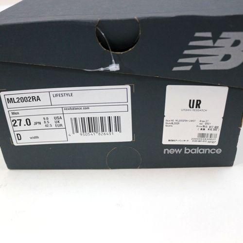 new balance ニューバランス ML2002RA スニーカー US9(27cm) グレー -  ブランド古着買取・販売unstitchオンラインショップ