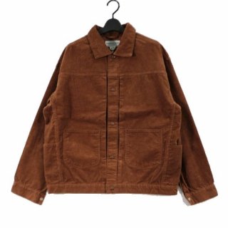 SASSAFRAS ե饹 21SS Gardener Jacket 14W Corduroy ǥʥ㥱å ǥ L ֥饦