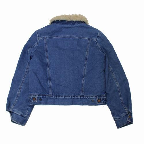 ボアコンビデニムジャケット　 インディゴデニム×ベージュ【完売品】 CONES BOSS（コーンズボス）の「【CONESBOSS/コーンズボス