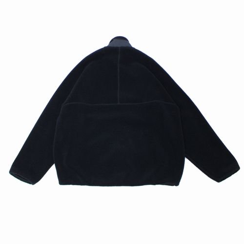 Graphpaper グラフペーパー 21AW Wool Boa Zip-Up Blouson ウール ボア ジップアップ ブルゾン 1 ブラック -  ブランド古着買取・販売unstitchオンラインショップ