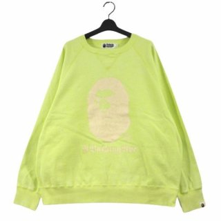 A BATHING APE ٥󥰥 24SS OVERDYE RELAXED FIT CREWNECK å XL 