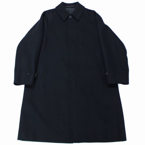 Steven Alan スティーブン アラン 24AW WL/CA バルマカーン コート L ブラック -  ブランド古着買取・販売unstitchオンラインショップ