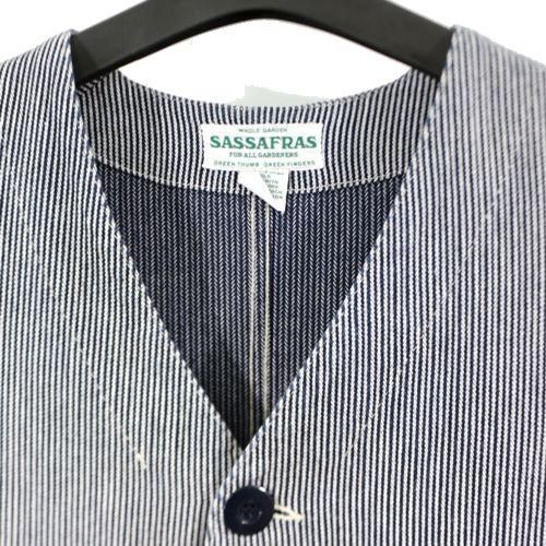 SASSAFRAS ササフラス 別注 Landscaper Vest 8oz Hickory