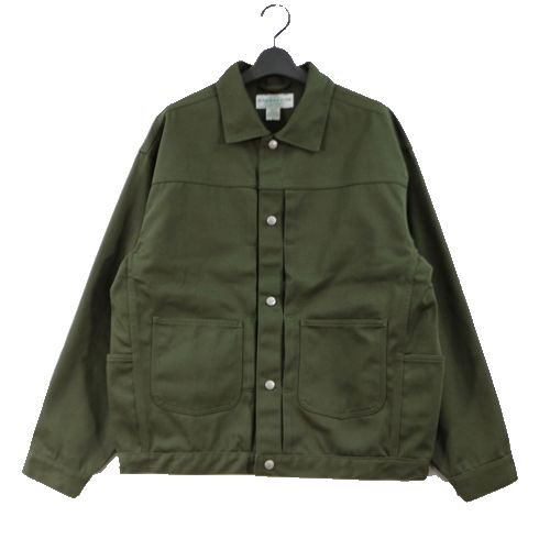 SASSAFRAS ササフラス Gardeners Jacket ガーデナーズ ジャケット L カーキ -  ブランド古着買取・販売unstitchオンラインショップ