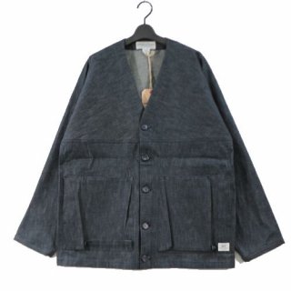 SASSAFRAS ե饹 24SS DIGS CREW CARDE JACKET -8oz. WORK DENIM ǥ롼ǥ㥱å