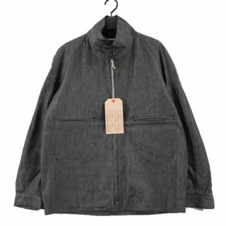 SASSAFRAS ե饹 23SS WHEEL BARROW JACKET 6.5oz Denim ۥХ㥱å S ֥å