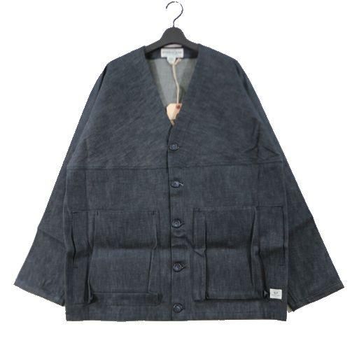 SASSAFRAS ササフラス 24SS DIGS CREW CARDE JACKET -8oz. WORK