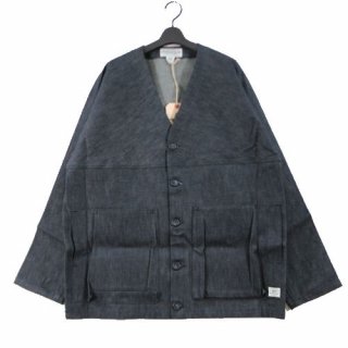 SASSAFRAS ե饹 24SS DIGS CREW CARDE JACKET -8oz. WORK DENIM ǥ롼ǥ㥱å XL