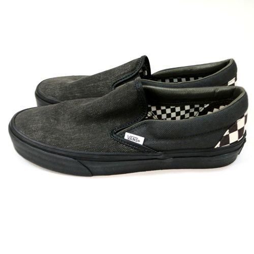 【状態良】Vans プレミアム スリッポン ブラック reissue ボルト 状態良】Vans プレミアム スリッポン ブラック reissue ボルト