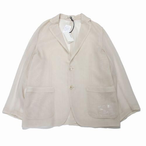 送料無料の通販 AURALEE オーラリー 23SS WOOL RECYCLE POLYESTER LENO SHEER ジャケット・アウター