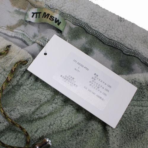 TTT_MSW ティー 23SS Fleece Pants フリースパンツ L ミックス