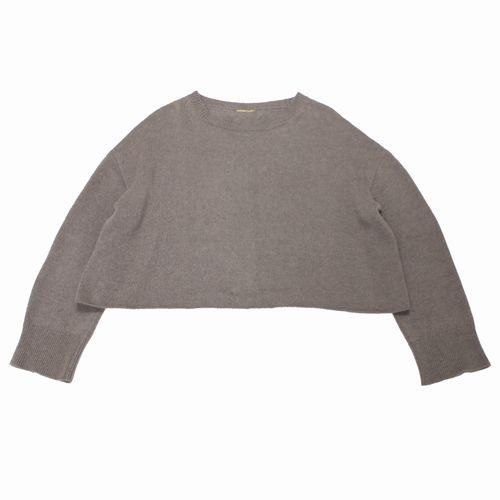 DEUXIEME CLASSE - ドゥーズィエムクラス 24SS Beauty プルオーバー ニット グレー ドゥーズィエムクラス 24SS Beauty プルオーバー ニット グレー