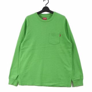 SUPREME ץ꡼ L/S Pocket Tee Ĺµ ݥå T M ꡼