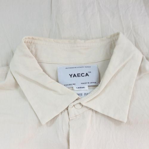 YAECA ヤエカ COMFORT SHIRT WIDE SQUARE コンフォートシャツ L