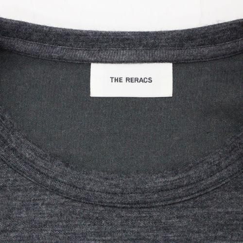THE RERACS ザ リラクス 23AW AラインラグランロングスリーブTシャツ 38 グレー THE RERACS ザ リラクス 23AW AラインラグランロングスリーブT