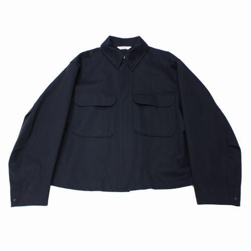 oblada OFFICER JACKET 美品 Oblada オブラダ OFFICER JACKET オフィサージャケット ネイビー